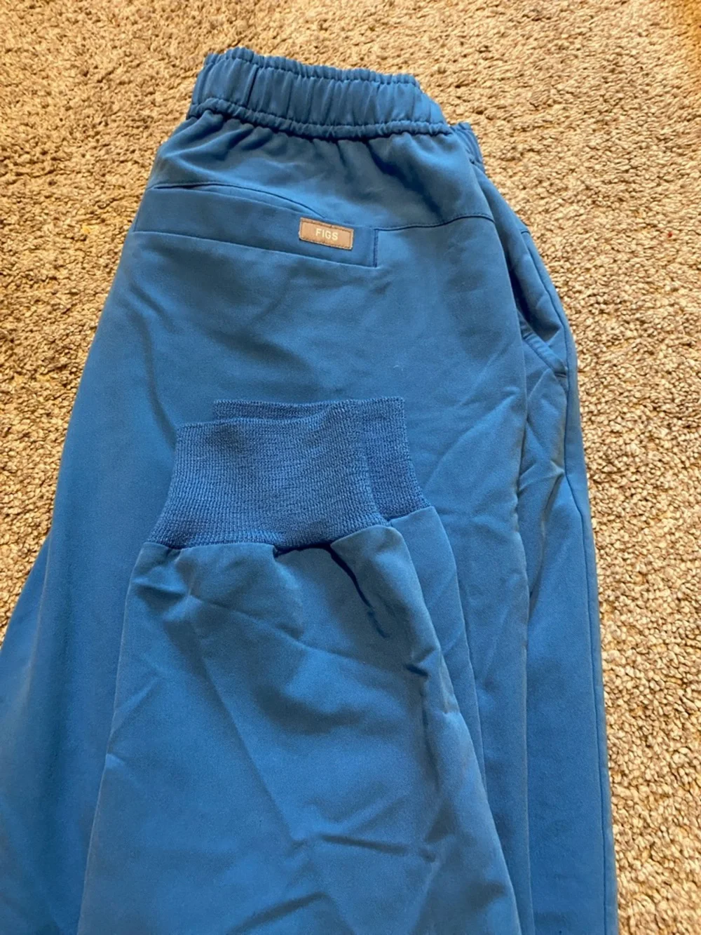 Men S Bright Blue Jogger Sweatpants